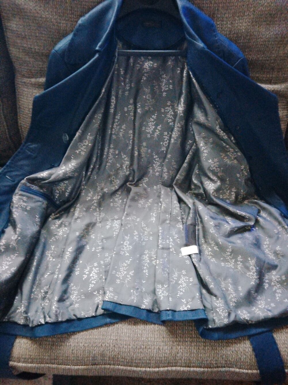 Wilsons Leather Women Blue Belted Genuine Leather Trench Coat Jacket Size XXL - Picture 4 of 16
